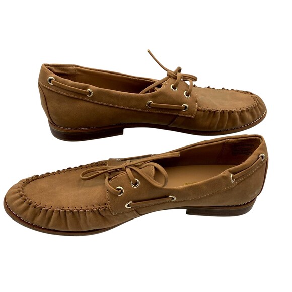 Tommy Bahama Shoes - Tommy Bahama Nahara Women's US 10 M Flat Loafers Brown Leather Casual Boat Shoes